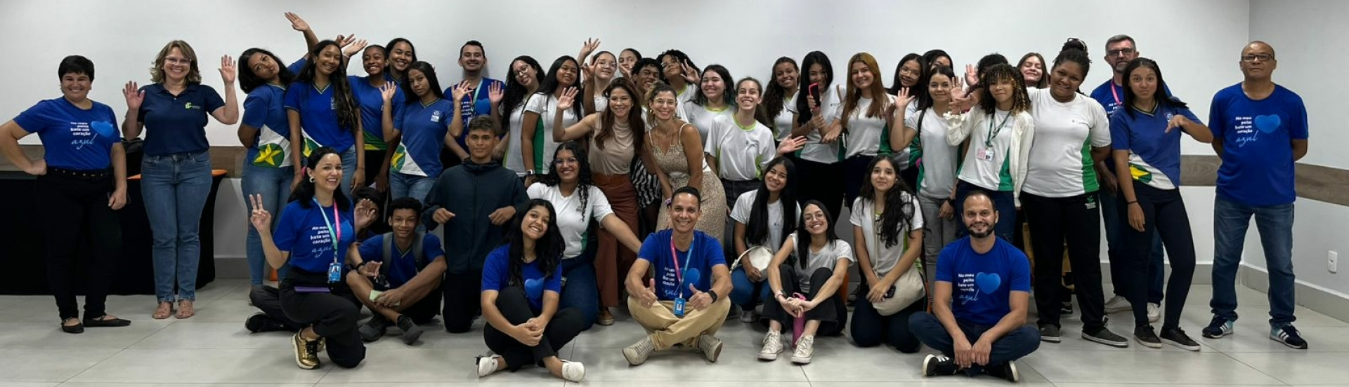 Ação social no Centro de Eventos do Pantanal
